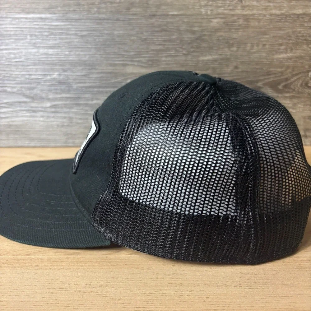 Kubota Hat Cap Snap Back Black Tractor Performance Outdoor Adjustable